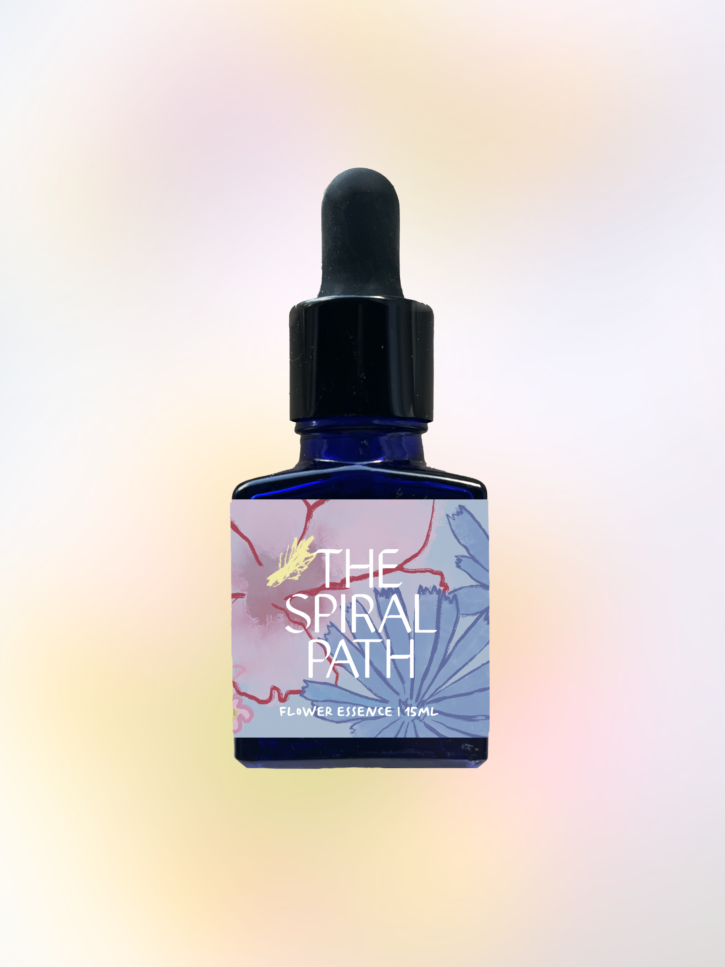 Small batch organic flower essence - feminine healing, 15mL, blue glass bottle with dropper. Passionflower flower essence supports emotional healing and is a sensitive medicine for sensitive people. Passionflower flower essence is for helping purify the thinking mind and elevate our consciousness so that we can access the higher forms of knowing that exist beyond the confines of logic.