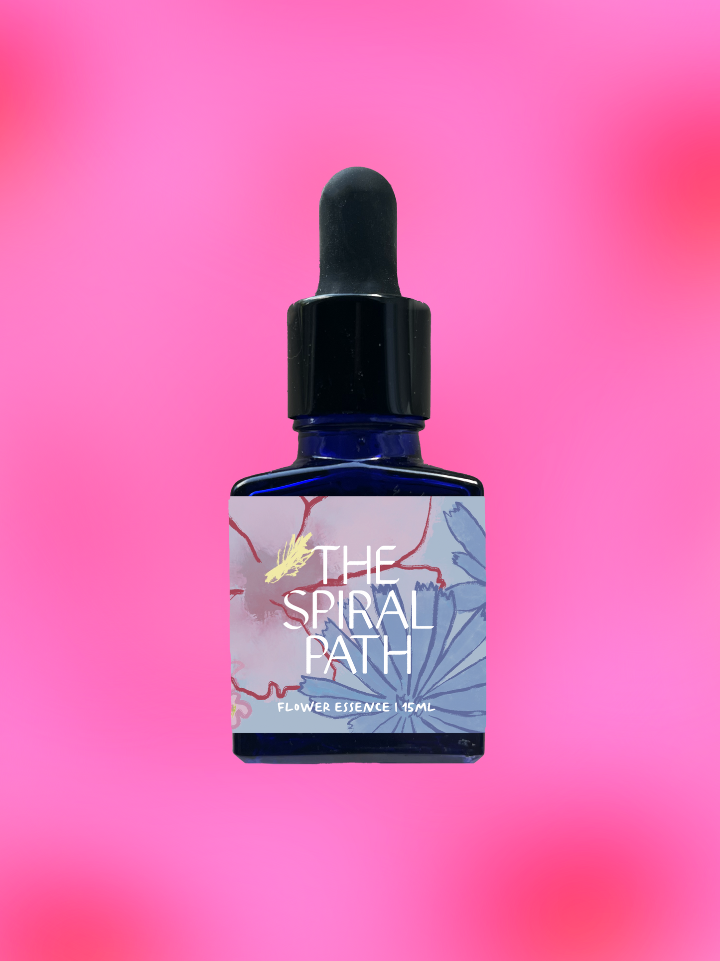 Small batch organic flower essence - feminine healing, 15mL, blue glass bottle with dropper. This essence supports emotional healing and is a sensitive medicine for sensitive people. Phlox flower essence teaches us the importance of being in community. It is our sacred responsibility to show up authentically, and share our skills to the best of our ability. Sometimes, this understanding can help us get over the egoic fears that hold us back from shining our individual lights.