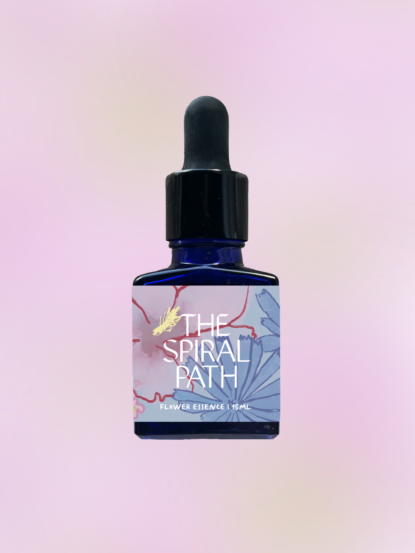 Small batch organic flower essence - feminine healing, 15mL, blue glass bottle with dropper. This essence supports emotional healing and is a sensitive medicine for sensitive people. Springbeauty flower essence is a plant ally that can help you transform deep-seated rage or frustration that manifests from challenges in physically processing all the energy running through your body. It offers the promise of a renewed energy field and a more optimistic outlook on life.